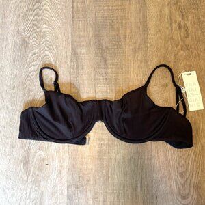 Frankies Bikini Top Black Medium - Pam Plisse Top